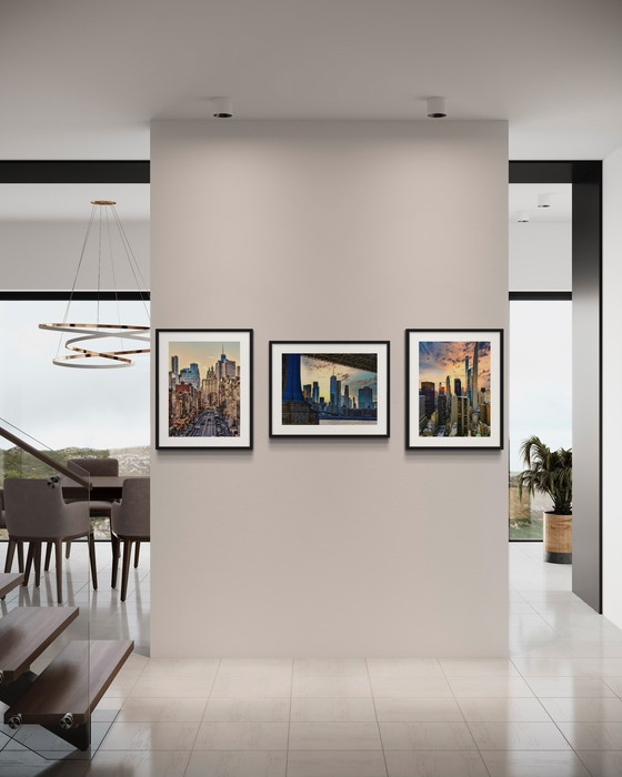 Image 1 of Soirées dans la ville I, New York - série de 3