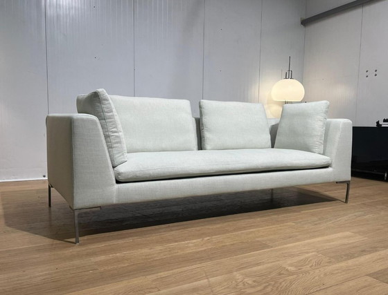 Image 1 of NEWLY UPHOLSTERED B&B Italia Charles 3-Seater + WARRANTY