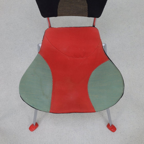 Image 1 of Chaise design postmoderne "Ettorina" Javier Mariscal Moroso, 1990S