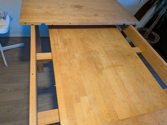Table de salle à manger extensible Ikea – Tables de salle à manger, Bois (photo 9 of 12)
