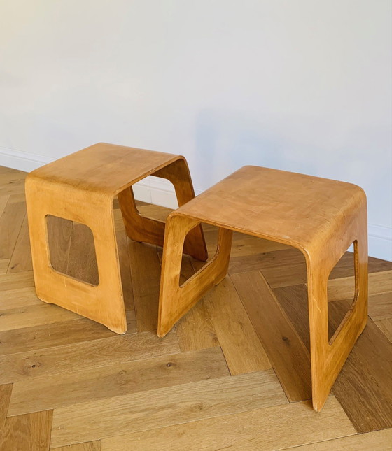 Image 1 of 2X Ikea Benjamin Stool By Lisa Norinder