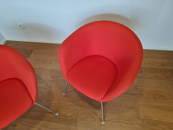 Image 1 of 3x Arper Duna 02 Chair met tafeltje