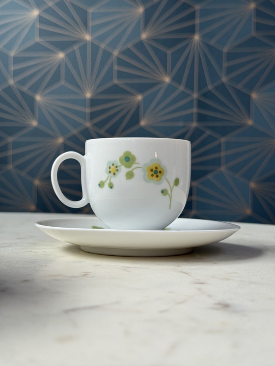 Image 1 of Servizio da caffè vintage in porcellana tedesca per 10 persone (anni '60-'70) – Heinrich Germany