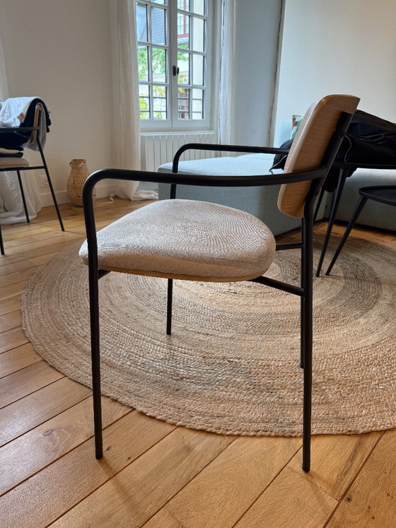 Kave Home Maureen eetkamerstoelen (2 stuks) – Metal, Textile (photo 10 of 10)