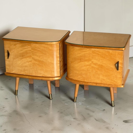 Image 1 of Vintage nachtkastjes nightstand