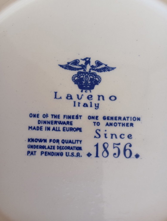 Image 1 of Laveno dessertservies (schaal + 12 borden)