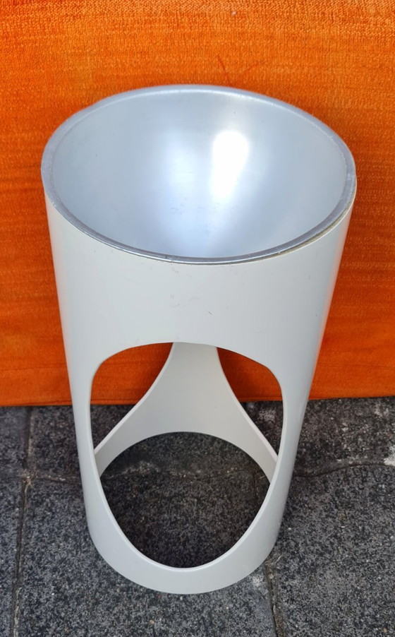 Image 1 of Space Age Ashtray Column Planter Fruit Bowl Unique