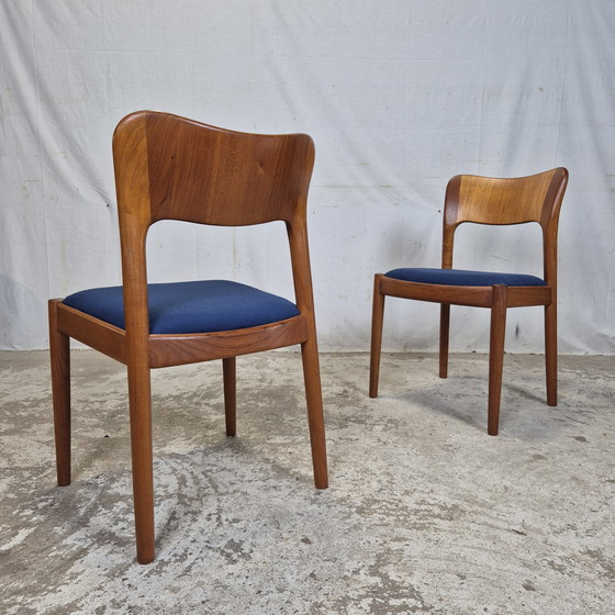 Image 1 of 2x Koefoed, sedia da pranzo John Mortensen 'Ole' vintage danese