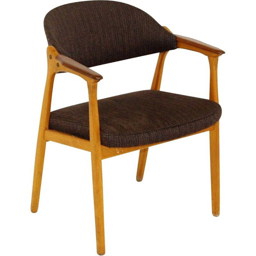 Poltrona da ufficio vintage scandinava, Svezia 1960