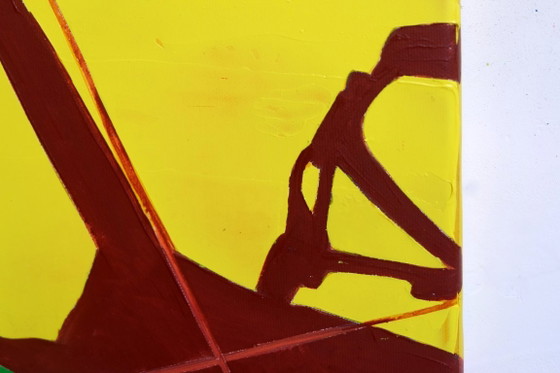 Tumulte d'excitation – Fred Michiels, Peintures et dessins, Wood, Canvas (photo 3 of 8)