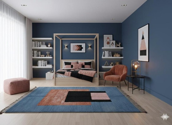 Image 1 of Tapis en laine fait main – colori personalizzabili 300cmx200cm