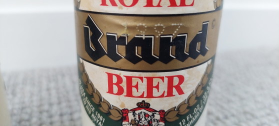 Image 1 of Vintage setverkoop van 2 Royal Brand Beer exportflesssen