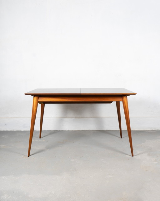 Mid Century Scandinavian Dining Table Made Of Teak