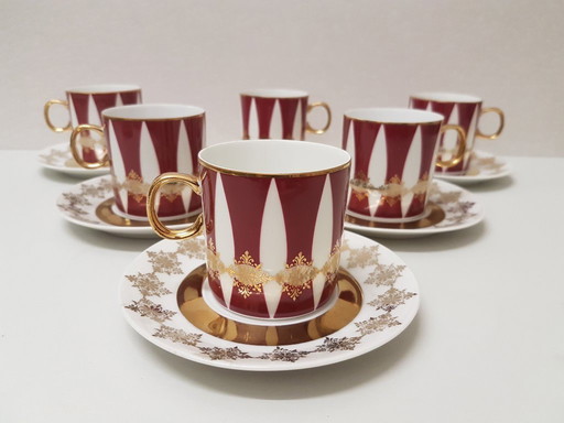 Coffee set "Nefertiti" design by Jaroslav Ježek 