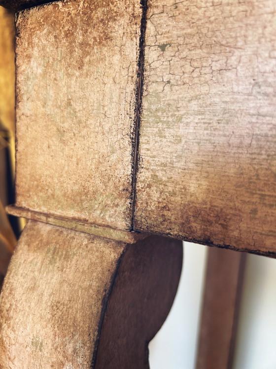 Image 1 of Splendida consolle in stile shabby chic con patina toscana.