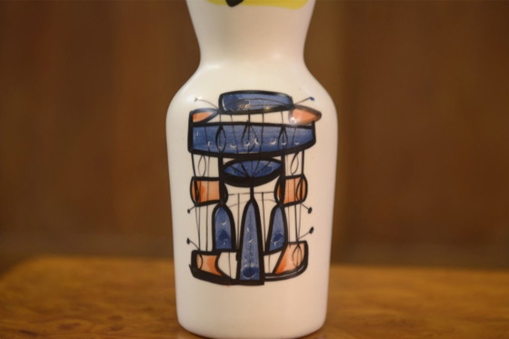 Vase bouteille en céramique signé 1960's – Ceramic (photo 2 of 7)