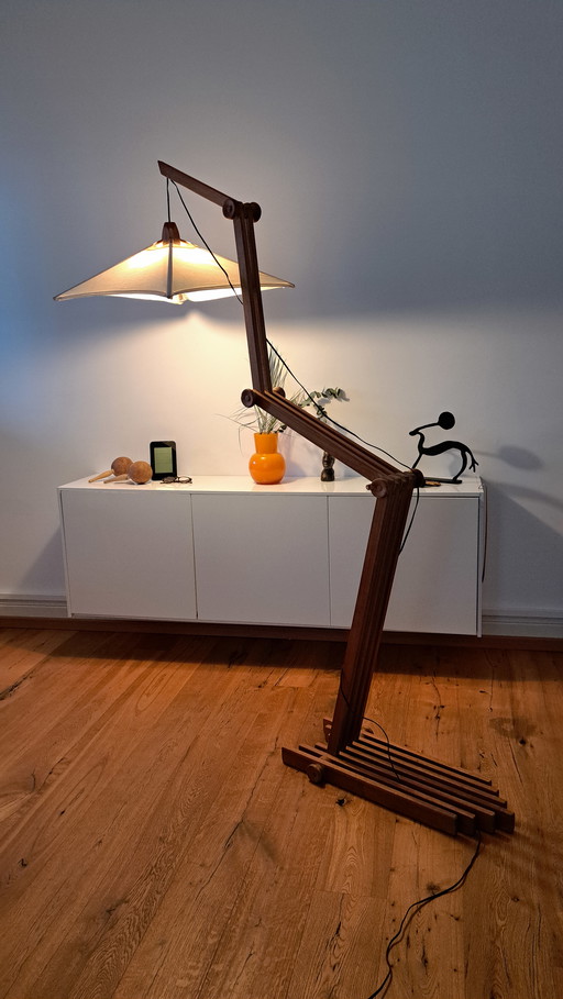 Rareté absolue : Studio Craft Lampadaire articulé