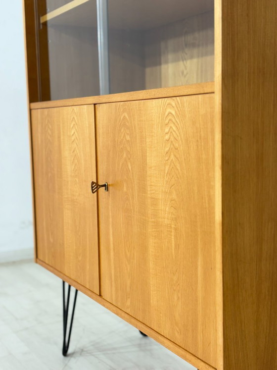 Image 1 of Vintage klassieke kast/plank/hoge kast – Sen/Ash – VEB Hellerau