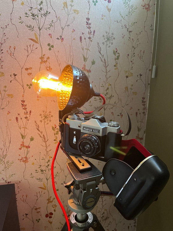 Image 1 of Design USSR Camera built-in lamp on tripod