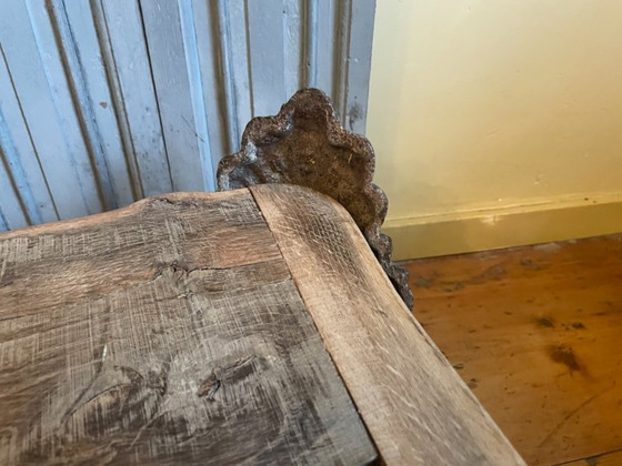 Image 1 of Robuuste Salontafel Bijzettafel met Klauwen