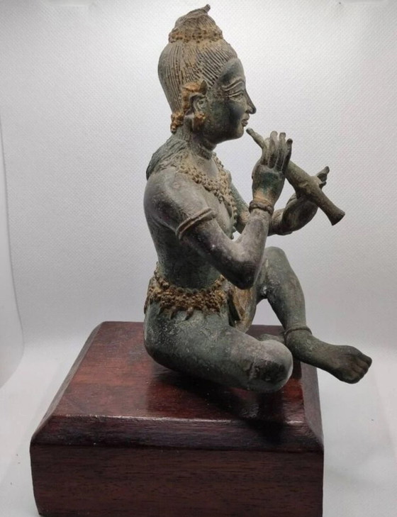 Image 1 of statuetta di Krishna