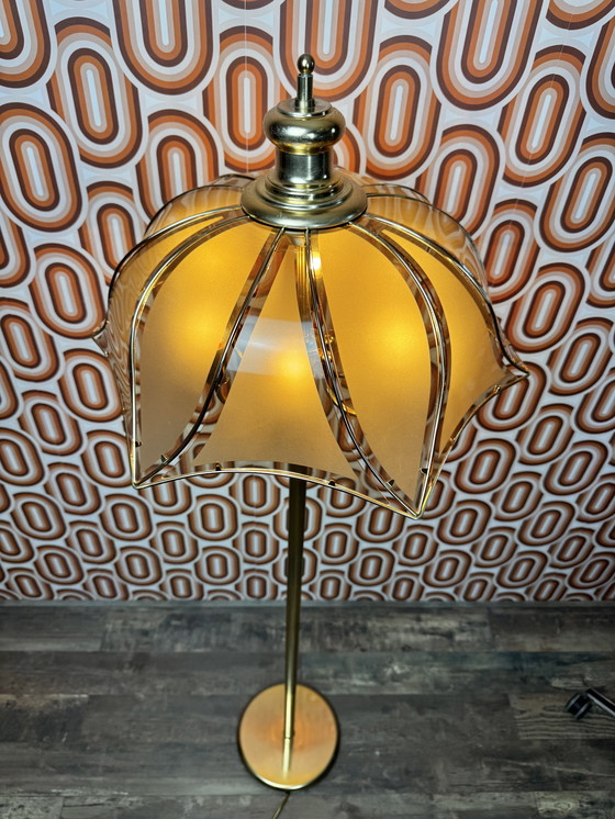 Image 1 of Vintage Hollywood Regency floor lamp