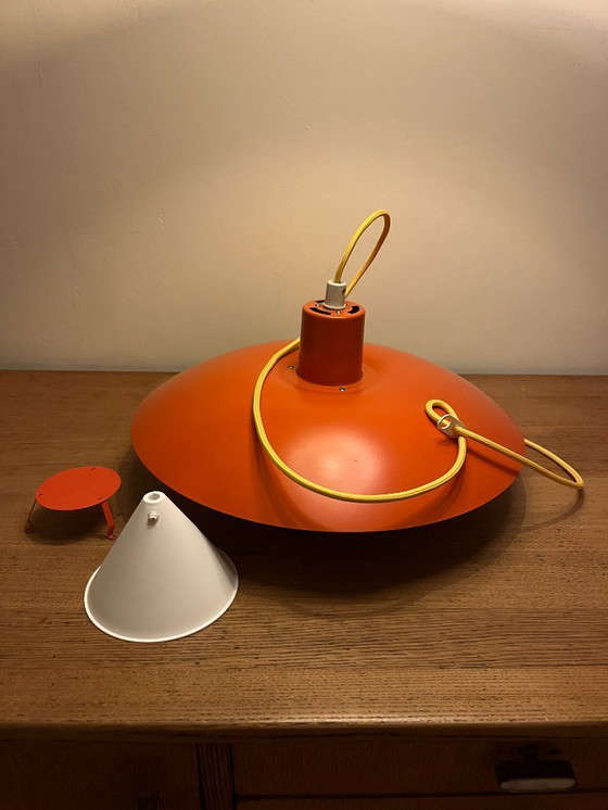Image 1 of Vintage Louis Poulsen PH4/3 + reflector - Poul Henningsen - PH4 lamp