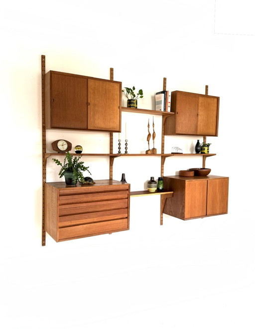Vintage modular wall system ‘CADO’, Poul Cadovius