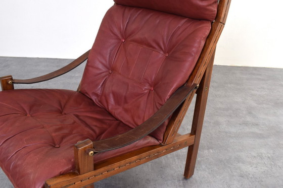 Image 1 of Fauteuil lounge Hunter du milieu du siècle par Torbjørn Afdal pour Bruksbo, années 1960.