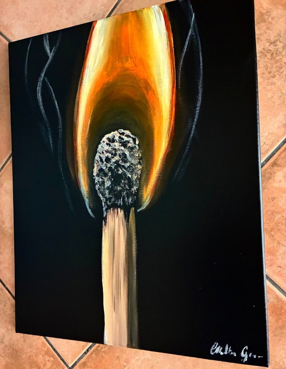 Match – Paintings & Drawings, Canvas (photo 3 of 7)