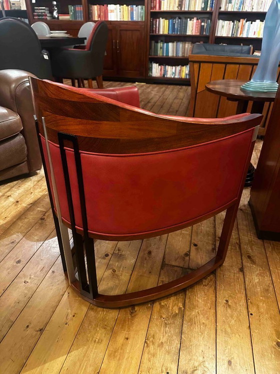 Image 1 of Ensemble de salle à manger Frits Schuitema unique en son genre : Bubinga et ébène