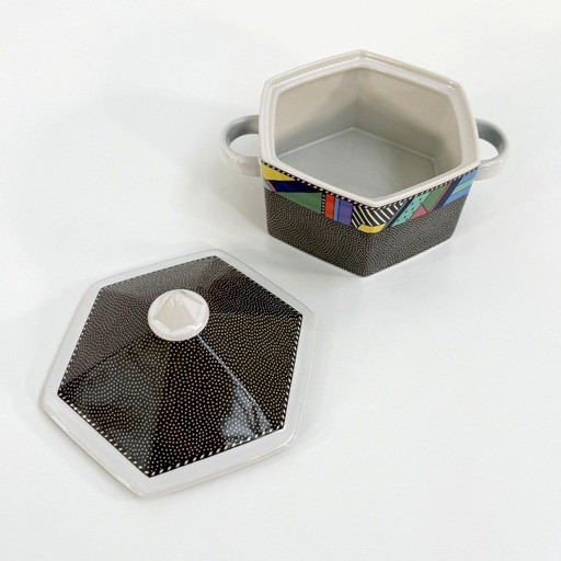 Cookie Jar Metropol par Barbara Brenner pour Rosenthal Studio Line, 1990