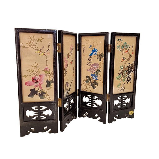 Vintage Chinese tafelscheider zijde