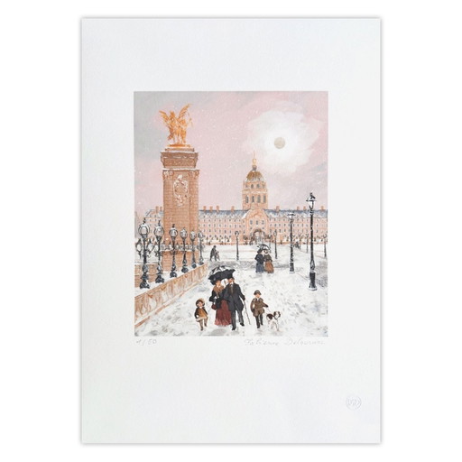 Fabienne DELACROIX Paris - Les russes blancs Signed archival pigment print 2024