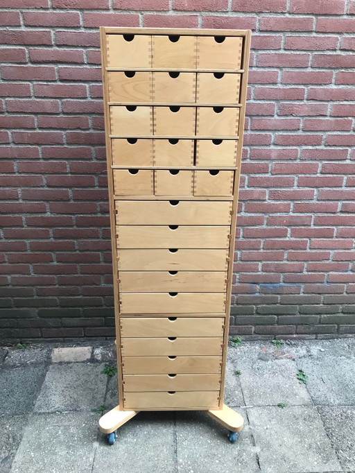 Vintage Mobile Drawer Cabinet