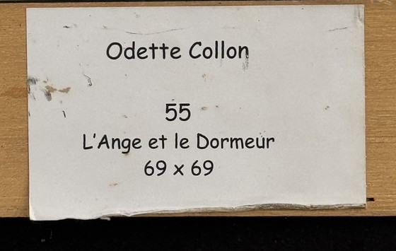 Image 1 of El magnífico cuadro abstracto de Odette Collon de 1996