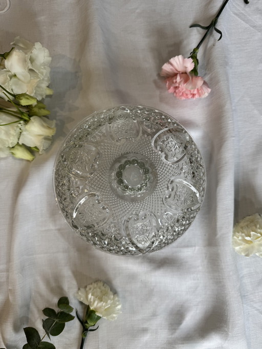 Grande piatto per dolciumi vintage