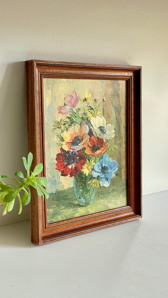 Image 1 of PAINTING Bouquet with Anemones