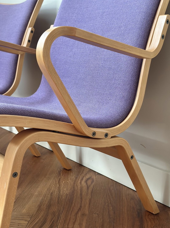 Image 1 of Set 2 fauteuils Finn Østergaard model Albert jaren 50/60/70