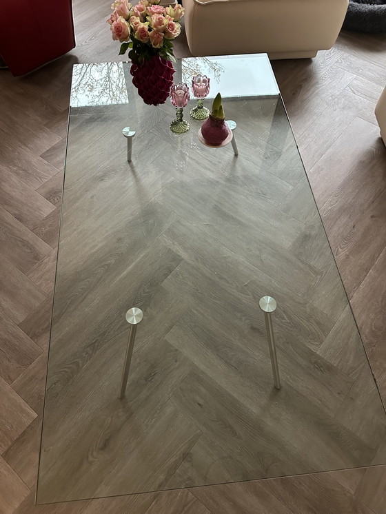 Image 1 of Table de salon design en verre van Berk 