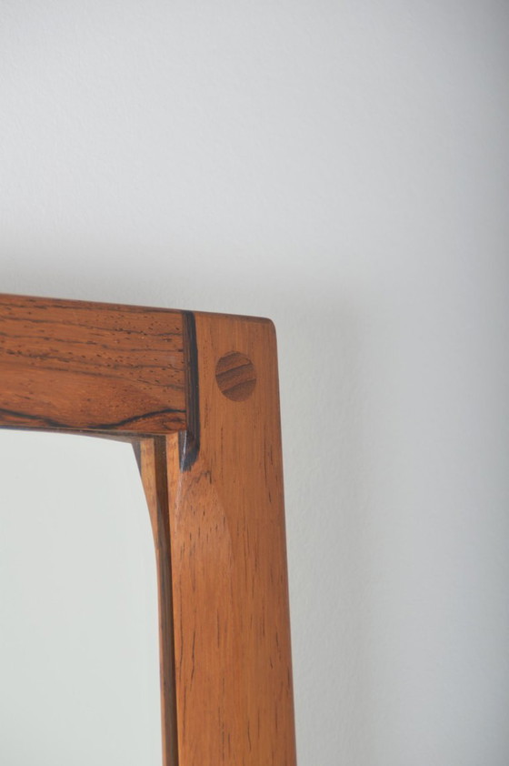 Image 1 of Espejo danés diseñado por Kai Kristiansen para Aksel Kjersgaard, años 60