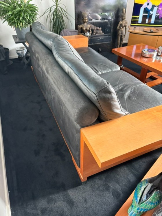 Entracte Sofa by Roche Bobois – 3-5 seaters, Wood, Leather (photo 6 of 6)