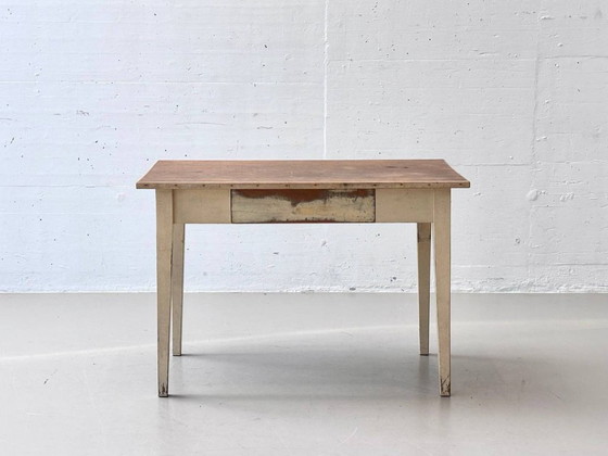Image 1 of Elegant vintage kitchen table, 1950s