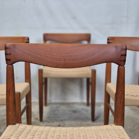 H.W. Klein, Bramin vintage Danish chairs 60's Mid Century – Chairs and lounge chairs, Scandinavian (photo 6 of 24)