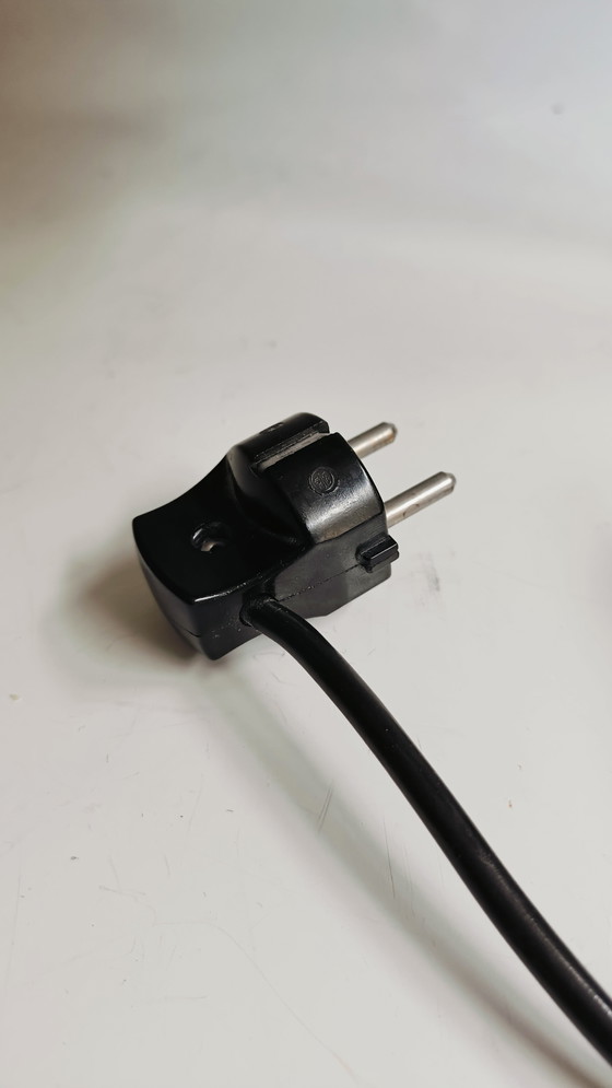 Image 1 of Lámpara de escritorio de metal cromado Hillebrand Bauhaus años 70