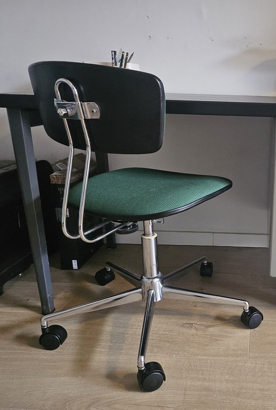 Image 1 of Scrivania vintage Gispen incl. sedia da ufficio retrò