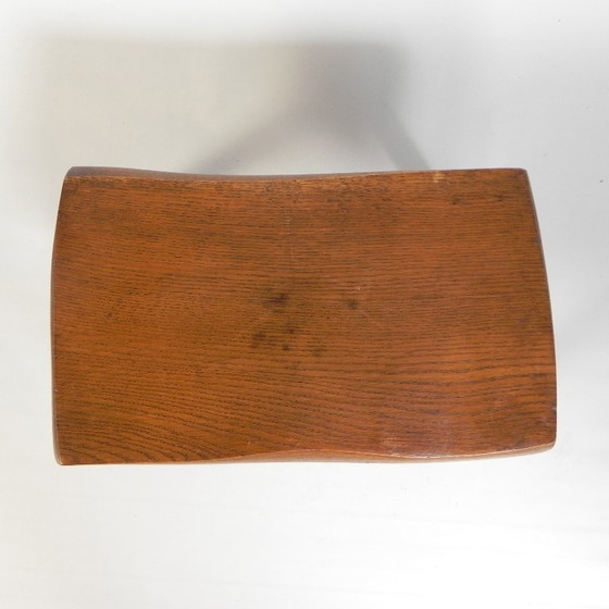 Tabouret vintage en tronc de chêne, années 1960 – Wood (photo 4 of 18)