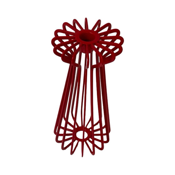 Image 1 of Ehlen Johansson para IKEA - Candelabro modelo 'Tradig' - Mediano - Rojo