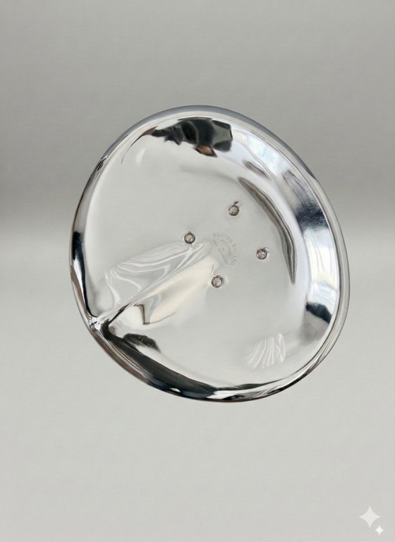 Image 1 of Taburete de diseño BEAT de Yasuaki Sasamoto para Dulton - cromado