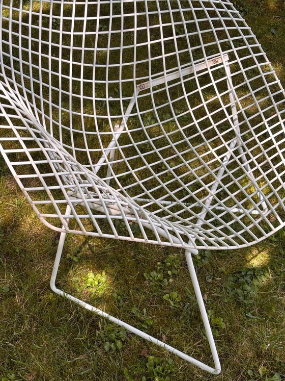 Image 1 of Bertoia Diamond fauteuil, Knoll-editie, ontwerp van Harry Bertoia, vintage jaren 70-80